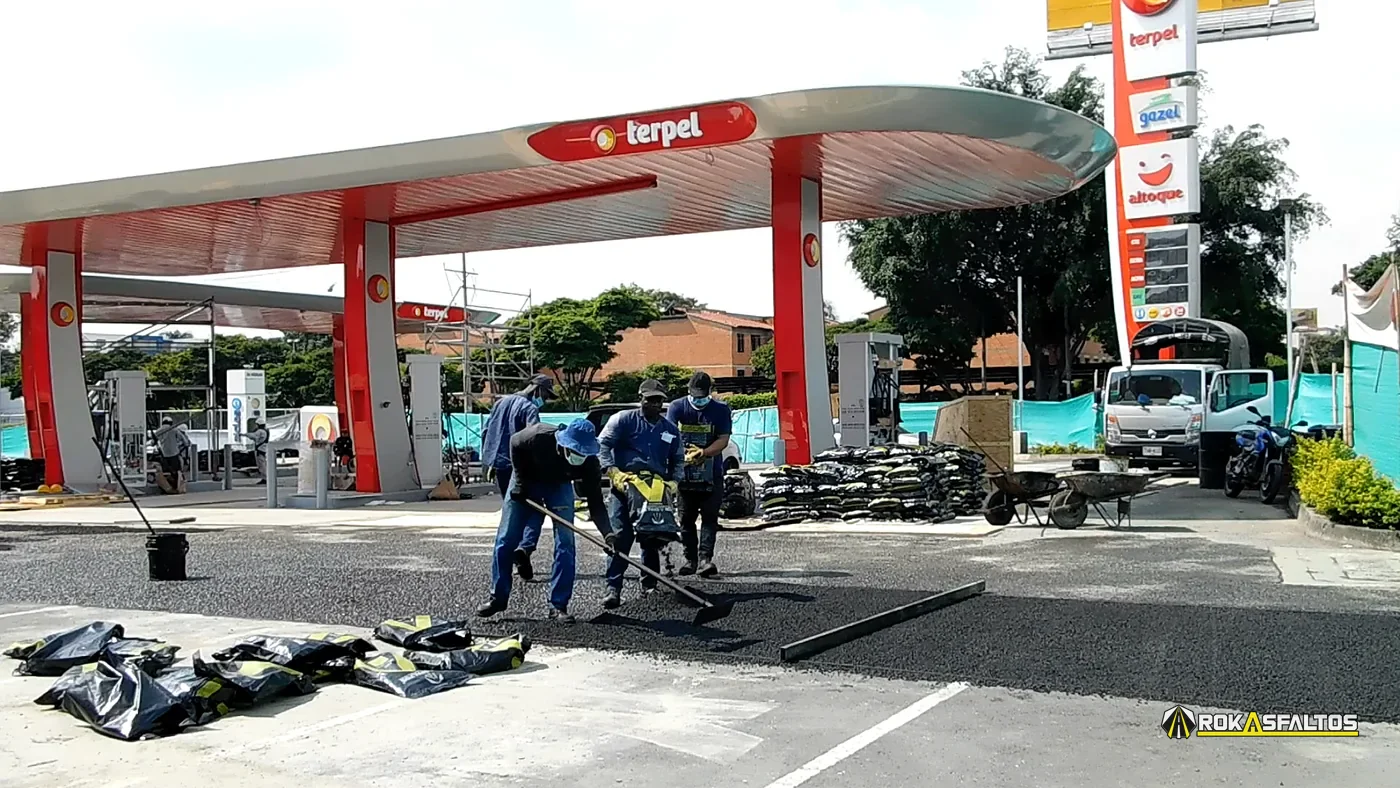 Obra ejecutada en estación Terpel