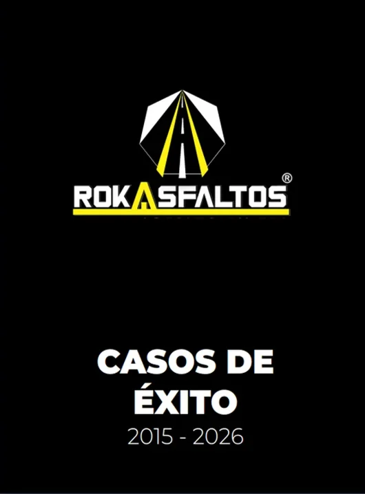 Portada del documento de casos de éxito ROKASFALTOS