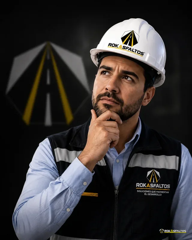 Asesor de ROKASFALTOS dispuesto a orientar su proyecto