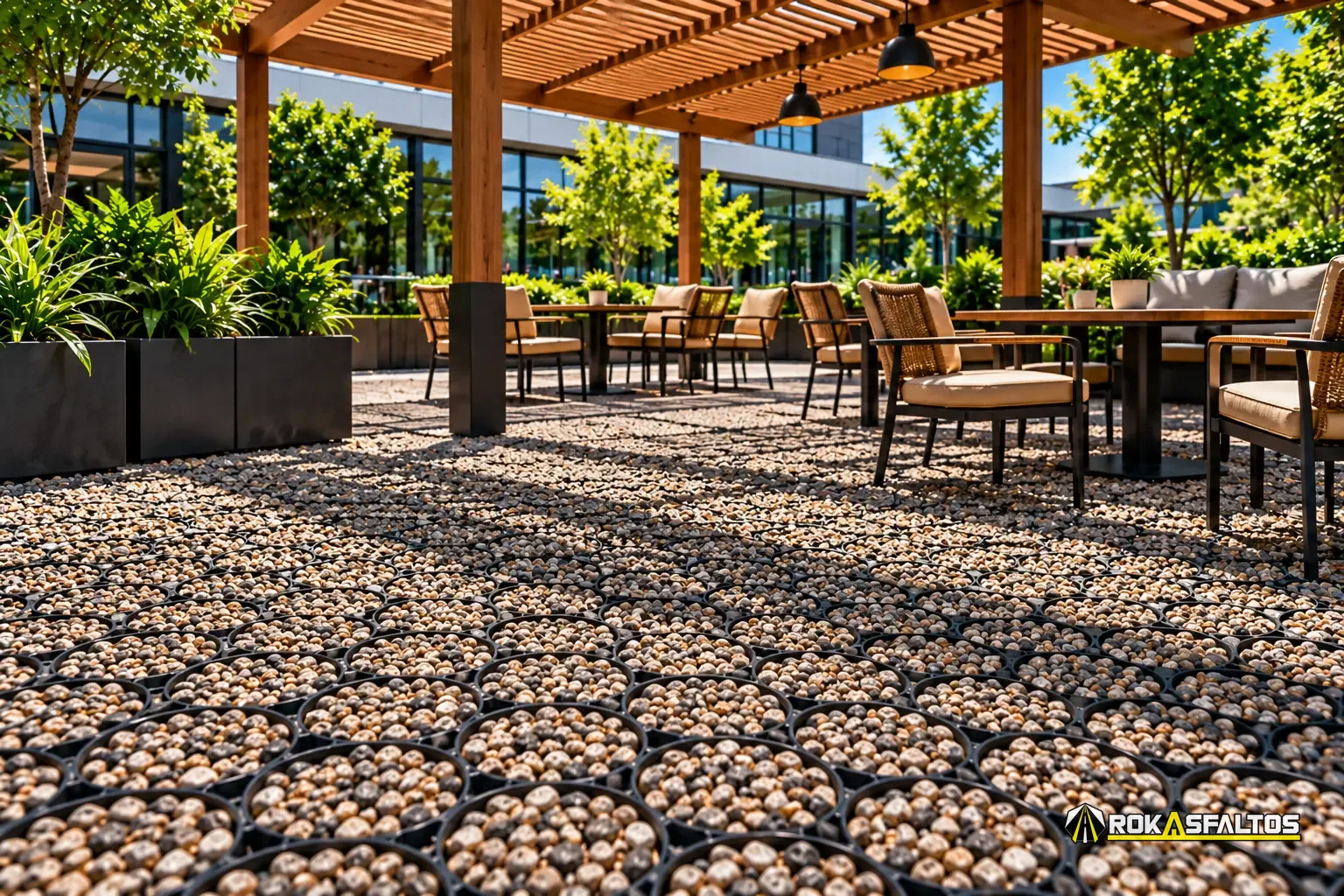 Patios y plazoletas