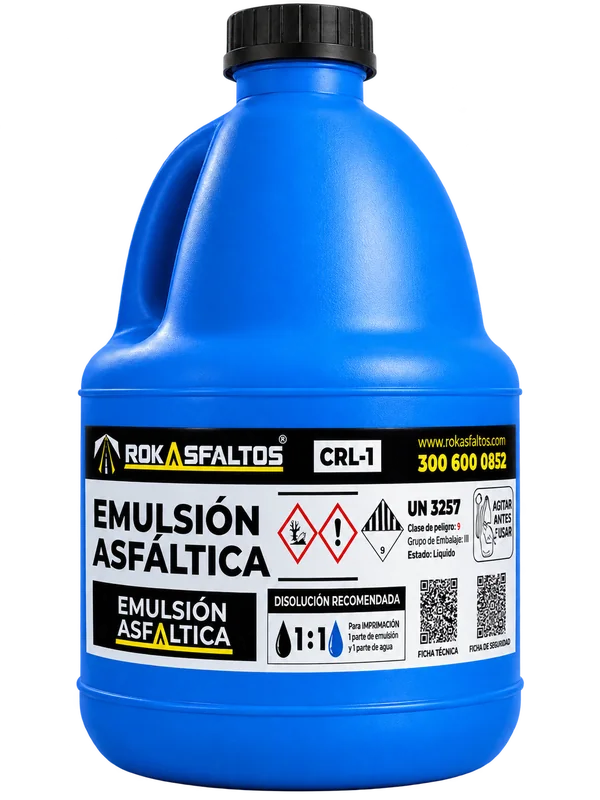 Emulsión asfáltica