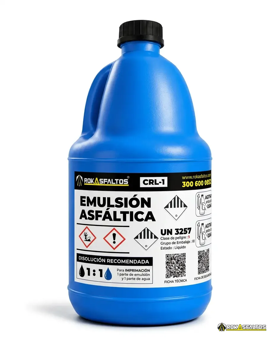 Emulsión asfáltica CRL-1