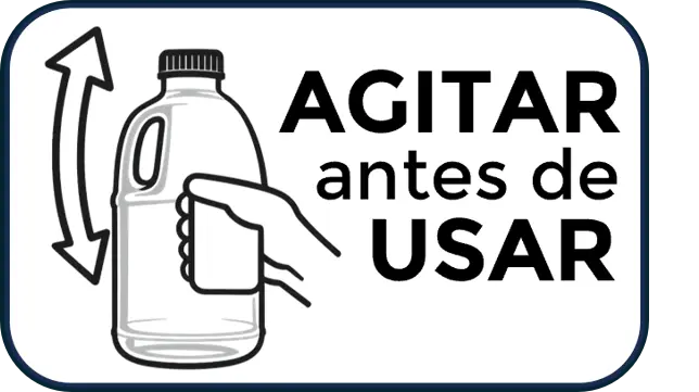 Agitar la emulsión CRL-1 antes de usar