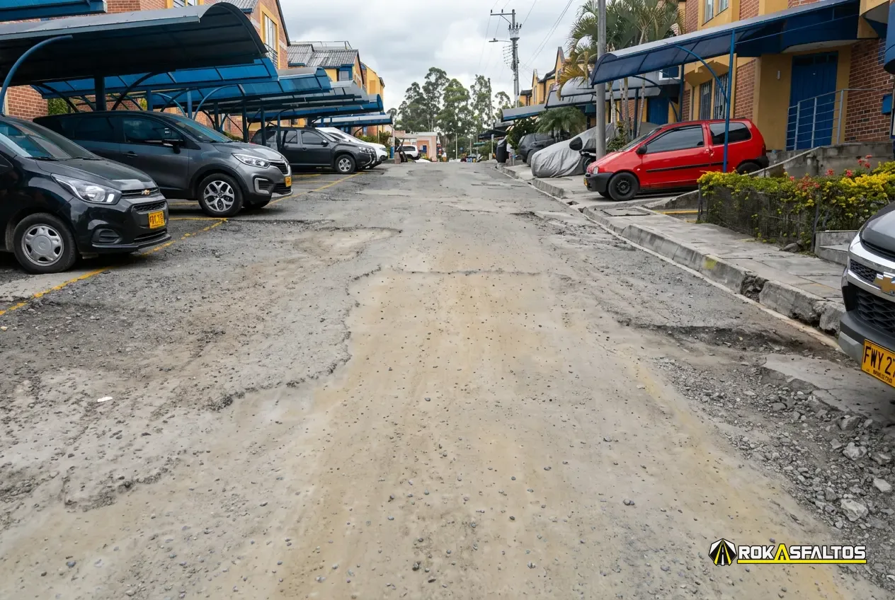 Reparación profunda de pavimento