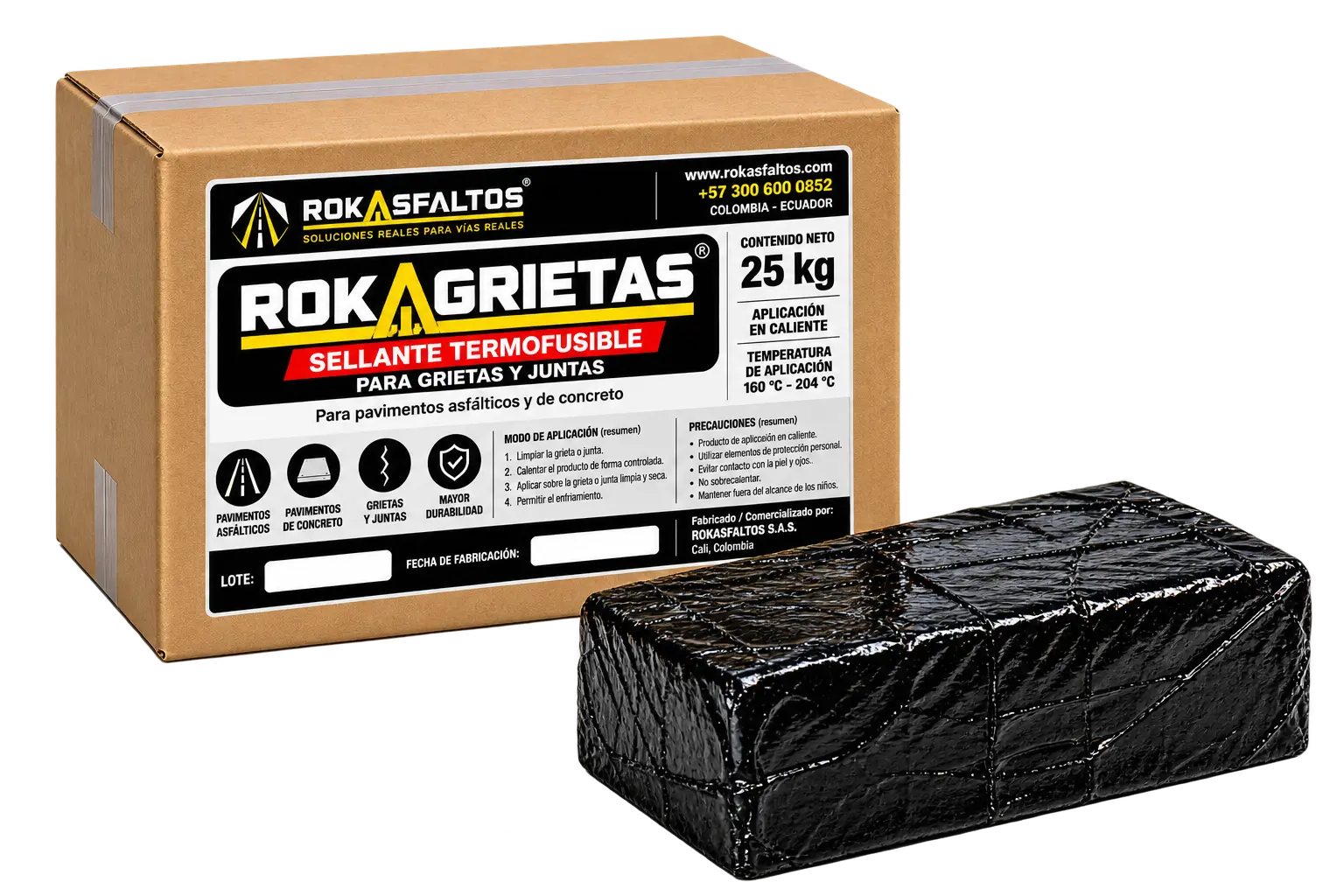 Caja de ROKAGRIETAS de 25 kg