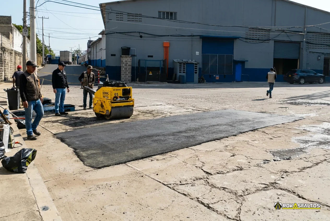Compactar la nueva capa