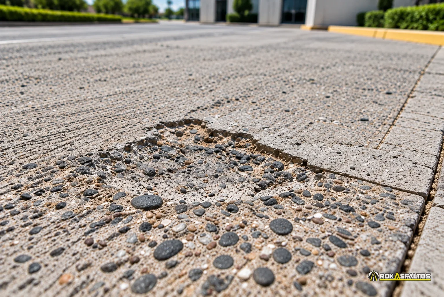 Desgaste superficial en concreto