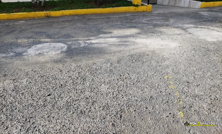 Deterioro de la capa de rodadura