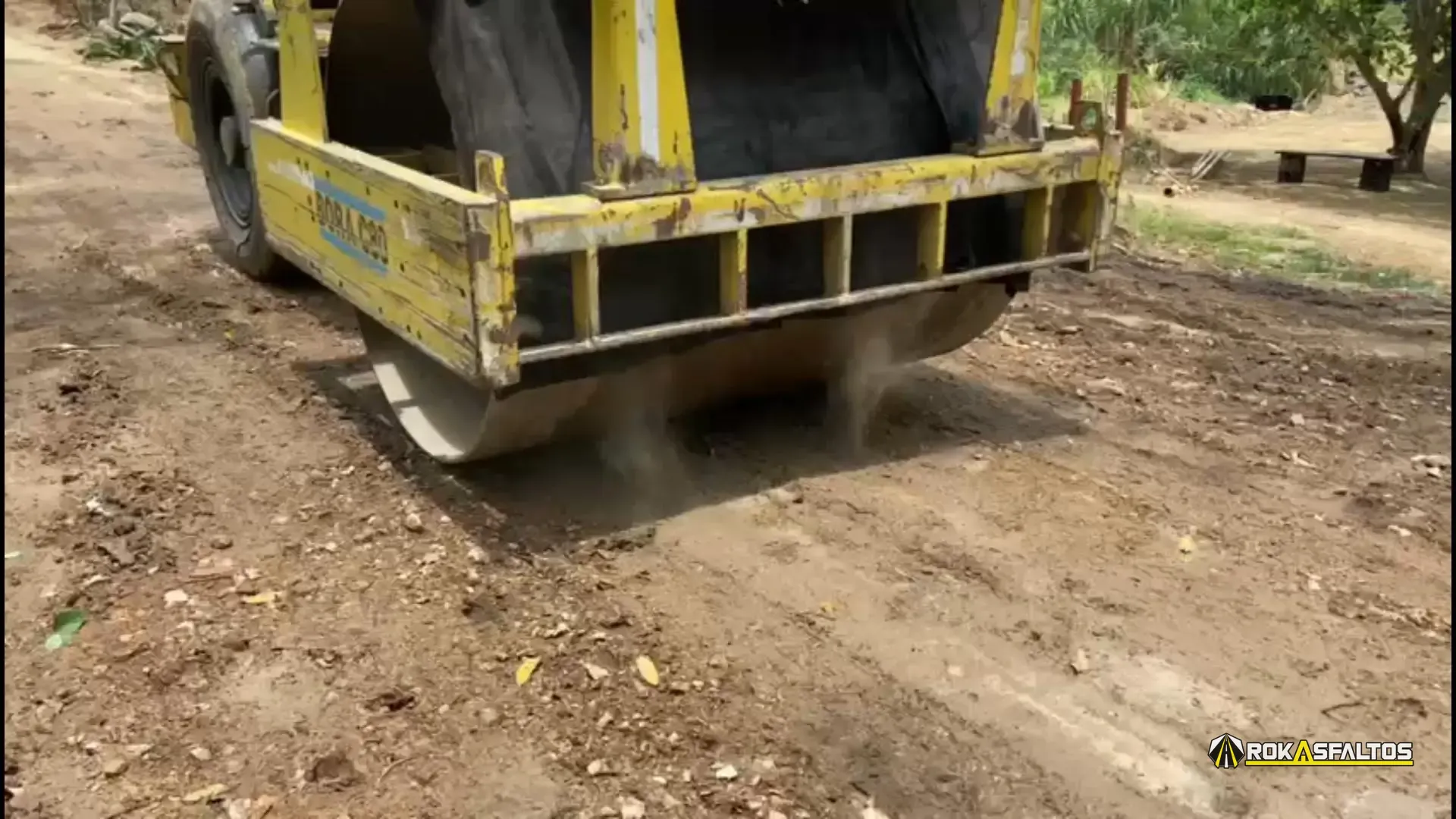 Estabilización de suelo ejecutada en San Bernardo, Tolima